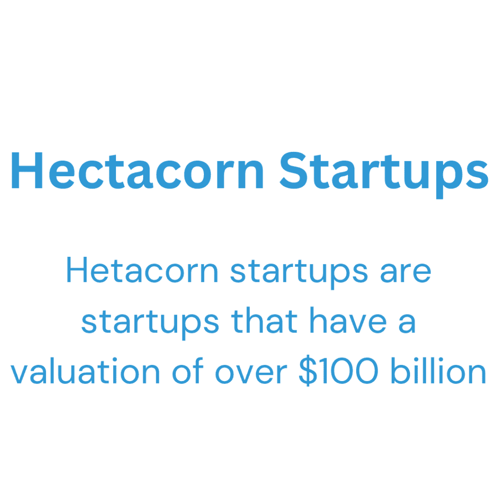 Hectacorn Startups